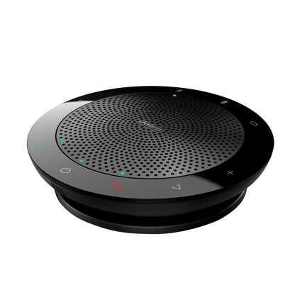 Jabra Speak 510 (2025 Edition) Portable, USB or Wireless Bluetooth Speaker Meetings and Calls with Crystal-Clear Sound, Works with Microsoft Teams, Black