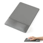 UnivoColors Design-Wave Wrist Rest, Artificial Sheepskin+Memory Foam+Ergonomic+Anti-Slip Gel, Resilience Support During Work and Gaming,Mouse Accessory,White