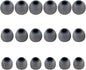 Silicone Replacement Earbud Tips Earbud Covers Fit for in-Ear Headphones (Inner Hole 3.8mm -5.1mm) Earbud Replacement Tips Ear Tips 9 Pairs