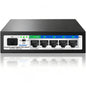 Goalake 8 Ports Gigabit PoE Switch with 2 Gigabit Uplinks, Cloud Managed for Small Business & Home Security,120W for IP Cameras/WiFi APs, Easy Manage via App/Web, VLAN/QoS, Fanless Metal,Plug-and-Play