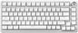 YUNZII B75 Mechanical Keyboard,75% Layout with Knob,Hot Swappable RGB Backlit Gasket Mounted, Creamy Typing, Double-Shot PBT Keycaps,Cherry Profile,for Win/Mac (White, Blue Grey Tactile Switch)