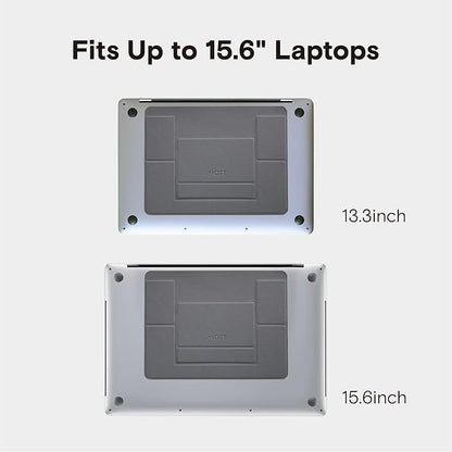 MOFT Laptop Stand for Desk, Adhesive Laptop Stand with 2 Adjustable Viewing Angles, Foldable and Portable Computer Stand Compatible with MacBook Air, MacBook Pro 11"-16", Starry Grey