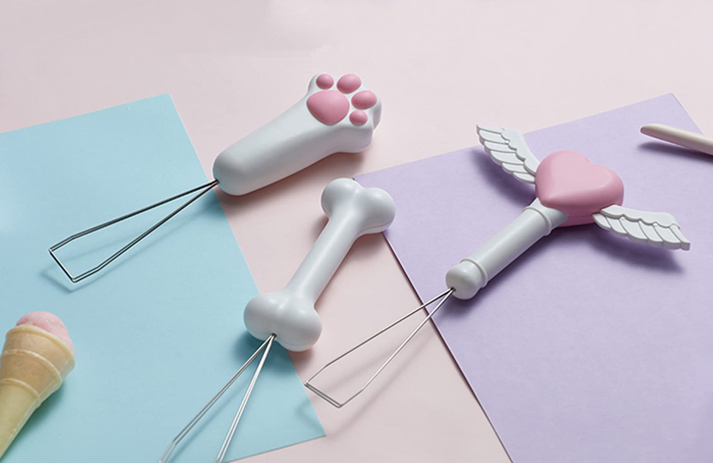 FKZ ZOMOPLUS Cute Cat Paw Keycap Puller - Mechanical Keyboard Removal Tool