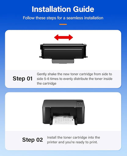 B230 B225 B235 Black Toner Cartridge 2-Pack with New chip Replacement for Xerox 006R04399 006r04400 High-Yield Toner Compatible with Xerox B225 B235 B230 B225DNI B235DNI B230DNI Printer Ink All-in-One