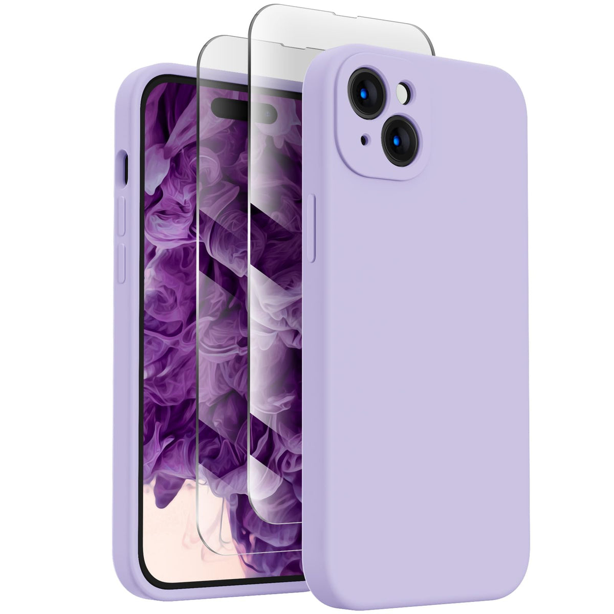 FireNova Designed for iPhone 15 Case, 6.1", Purple