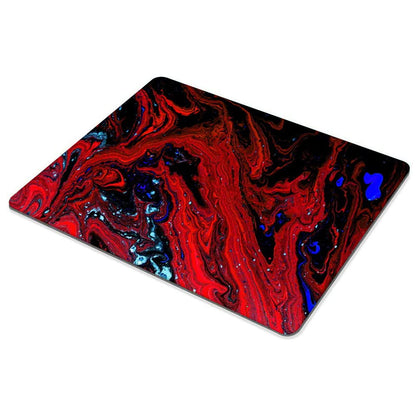Red Magma Marble Mouse pad Customized Mousepad Non-Slip Rubber Base Mouse Pads for Computers Laptop Office Desk Accessories Mouse pad (Red Magma Marble)