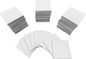 Apostrophe Games Square Board Game Tiles – 84Pcs Large Game Board Pieces Blank Game Board Chits, Same Size as Carcassonne– Create Your Own Custom Tiles