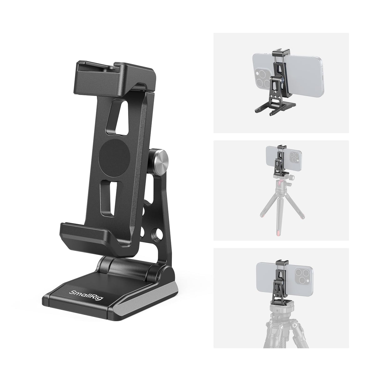 SMALLRIG Metal Phone Tripod Mount with Adapter for Arca-Swiss - 4611