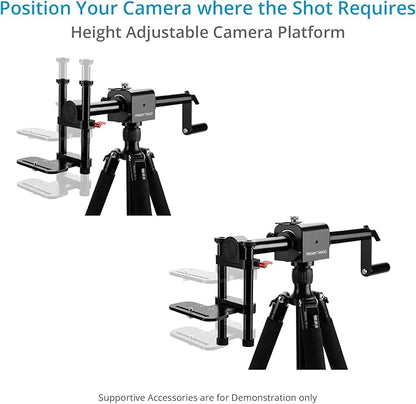 PROAIM Tango 360° Camera Rotating Dutch Angle Rig for DSLR Cameras. Height Adjustable. Payload up to 2.27kg/5lb. (P-TNGO-01)
