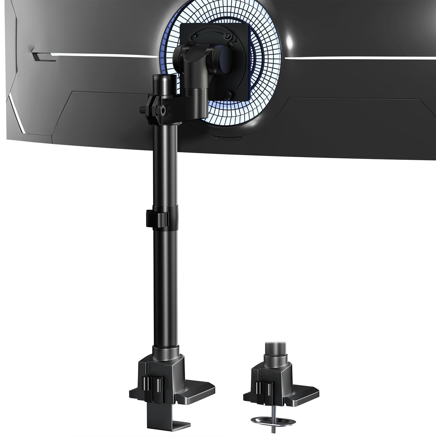 24-57'' Ultrawide Monitor Desk Mount, Aluminum Heavy Duty Monitor Arm