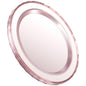 imluckies Magnetic Base Compatible with PopSocket Phone Grips and MagSafe iPhone Series Case, Removable Kindle/Phone Holder Base, Thin & Light Portable Plate, Matte Pink