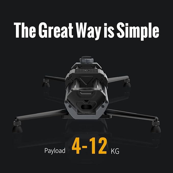 Zeapon Micro 3 E1000 Double Distance Motorized Camera Slider,42''/107cm Travel Distance,DSLR Slider with Carrying case, Motor Quick Switching, 10-26Lbs Payload and Adjustable Sliding Damping Design