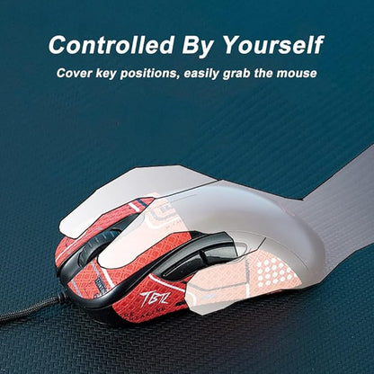 Grip Tape for Razer Viper V3 Pro - Anti-Slip,Enhanced Control, Sweat Resistance,Improves FPS Gaming Grip & Mouse Protection [Pre-Cut] EVA White Purple