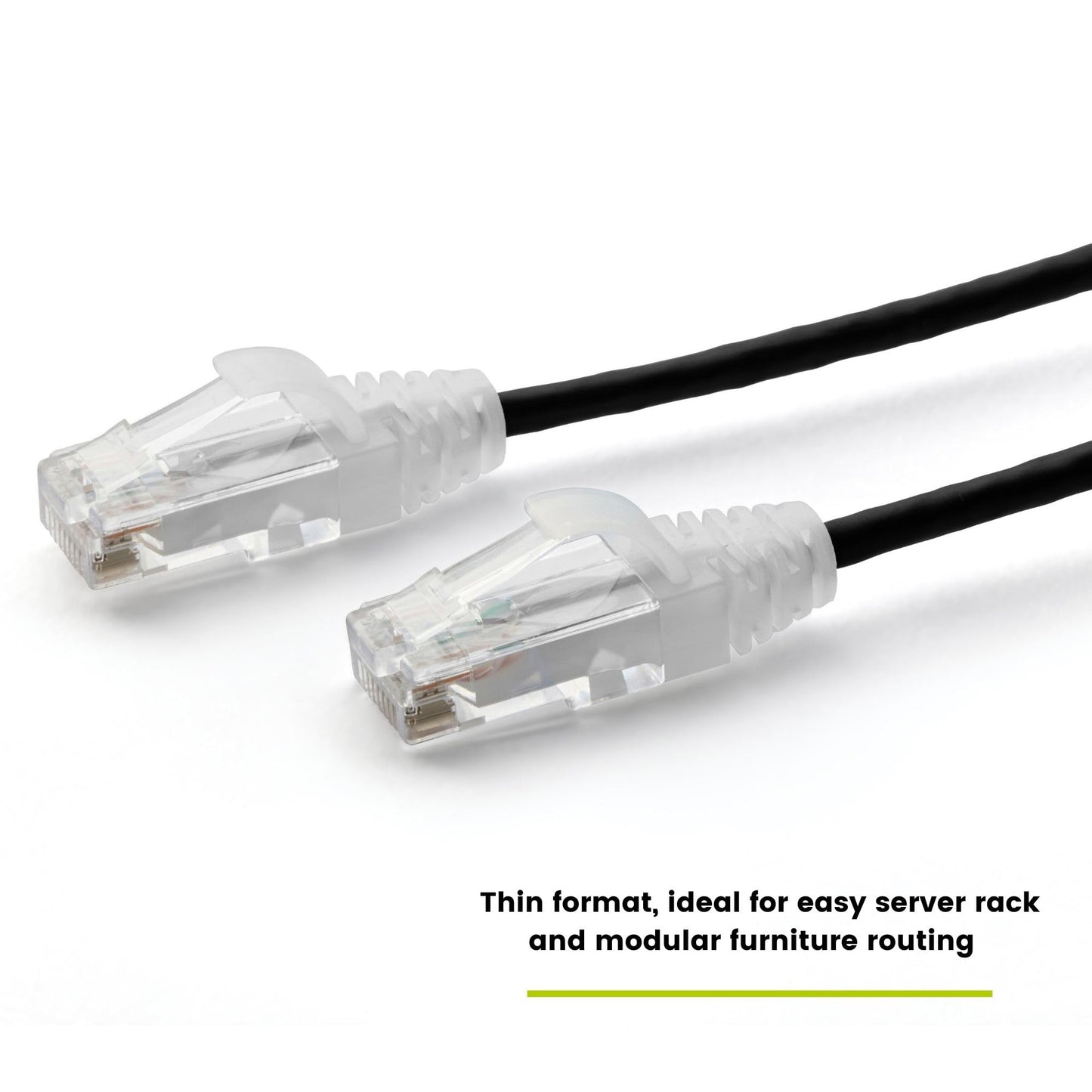 TRUECABLE Cat6 Component Rated Patch Cable, Unshielded (U/UTP), 5ft, Black, 28AWG Stranded Pure Copper, Snagless 10G High-Speed Ethernet Cable, PoE++ 4PPoE 100W, UL Listed, RoHS-3, 1 Pack