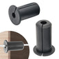 EASYEAH 2pc Black Starlink Cable Grommets 1" Silicone Wire Hole Grommet