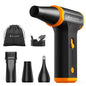 K&F Concept Compressed Air Duster, 3 Gear Adjustable 110000RPM Electric Air Duster, Adjustable&Portable Air Blower for Deep Computer Clean, Keyboard, Car Dry, Home - Replace Compressed Air Cans