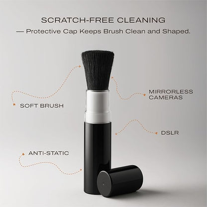 Camera Lens Cleaning Kit for DSLR and Sensitive Electronics, 9-in-1 Lens Cleaner Spray, Camera Pen, Blower, Wipes, Sensor Cleaner, Photographer Gifts & Accessories