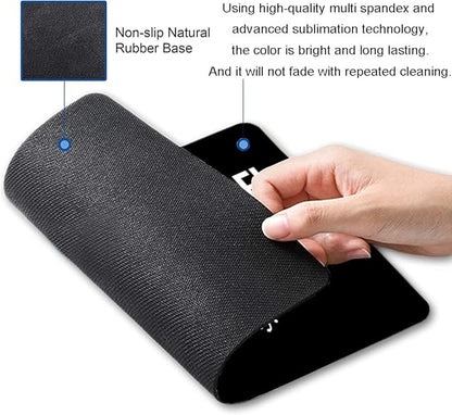 Hokafenle Mouse Pad, Motivational Mouse Pad Inspirational Quotes, Mouse Mat Square Waterproof Mouse Pads, Non-Slip Rubber Base MousePads for Office Laptop