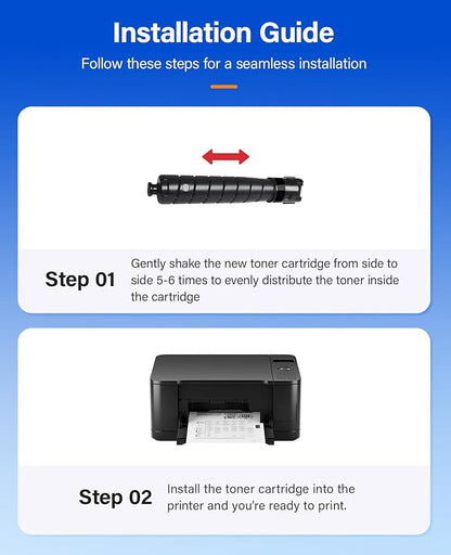VersaLink C8000 High Capacity Toner Cartridge Set 4-Pack Replacement for Xerox 106R04049 106R04046 106R04047 106R04048 Compatible with Xerox VersaLink C8000 C8000DT C800DTM Printer Black Cyan Magenta