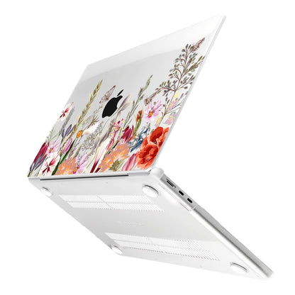Batianda Case for MacBook Air 15" with M5 M4 M3 M2 Chip, Botanical Meadow