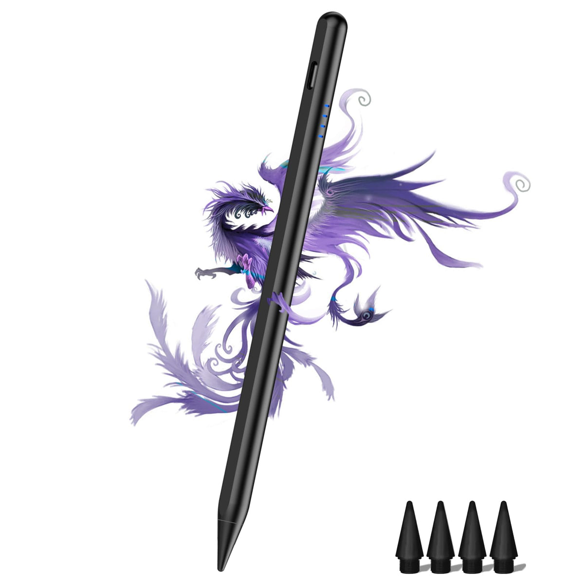 Stylus Pen for iPad (2018-2026), Fast Charge for iPad Pencil with Palm Rejection, Active Pen Compatible with Apple iPad A16 11/10/9/8/7/6, iPad Pro M5/M4/11/12.9", Mini 5/6, Air 3/4/5/M2/M3 (Blue)