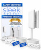 Smart Sleek Socket: Universal Outlet Concealer with Wi-Fi Smart Power Strip