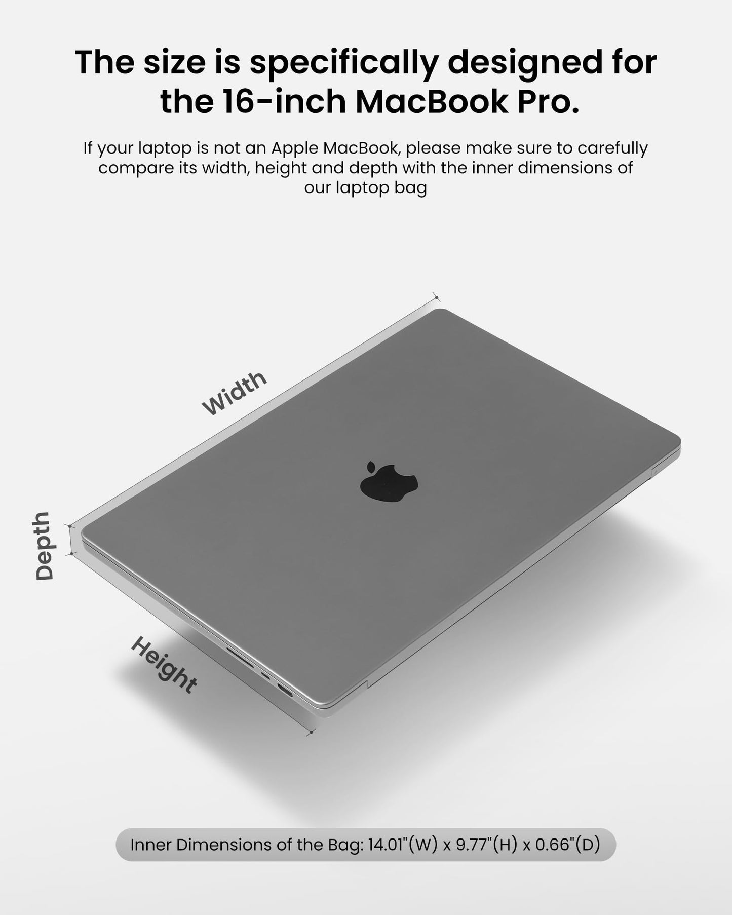 tomtoc 360 Protective Laptop Sleeve Kit for 16-inch MacBook Pro M5 Pro/Max
