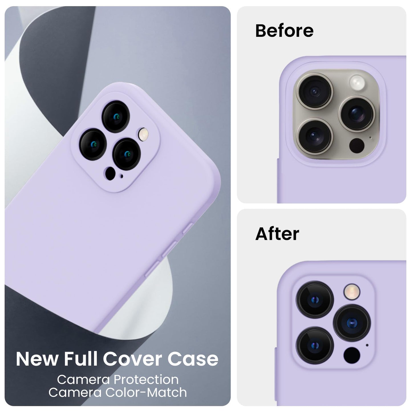 FireNova Designed for iPhone 15 Pro Case, 6.1", Clove Purple