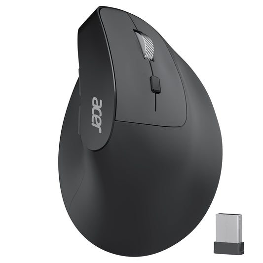 Acer Ergonomic Mouse Wireless, Adjustable DPI Vertical Mouse for Laptop