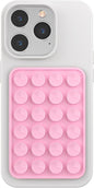 Silicone Phone Sticky Grip, Suction Phone Case Mount for iPhone and Android, Hands-Free Sticky Cell Phone Grip, Mobile Fidget Mirror Holder for Selfies and Videos