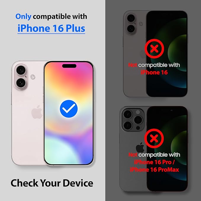 DOME GLASS Whitestone Screen Protector for iPhone 16 Series (iPhone 16 Plus)