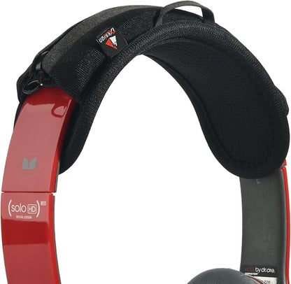 TXEsign Universal Replacement Headband Cushion Pad Cover Protector Compatible with ATH M50X, QC 35i/35ii, QC25, Solo 2/Solo 3, Studio 2/3 Headphones (Black)