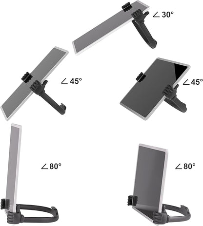 Honsky Thumbs Up 2P Tablet Stand, Desktop Display Stands Holder, Compatible with iPad, Samsung Galaxy Tabs, iPhone Pro Max, Universal Cute, 2 Pack Black