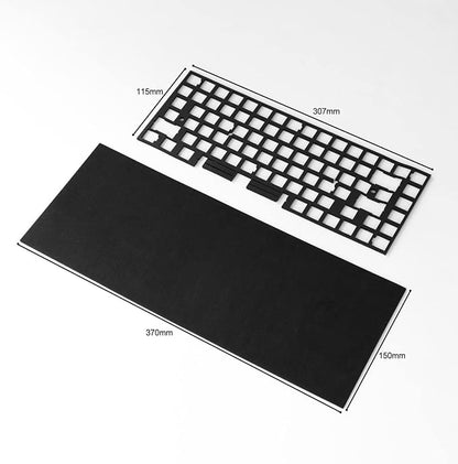 Mintcaps Keyboard Sound Dampening Foam - 84 Layout Silencer Pad Gasket EVA Switches Dampening for Mechanical Keyboard