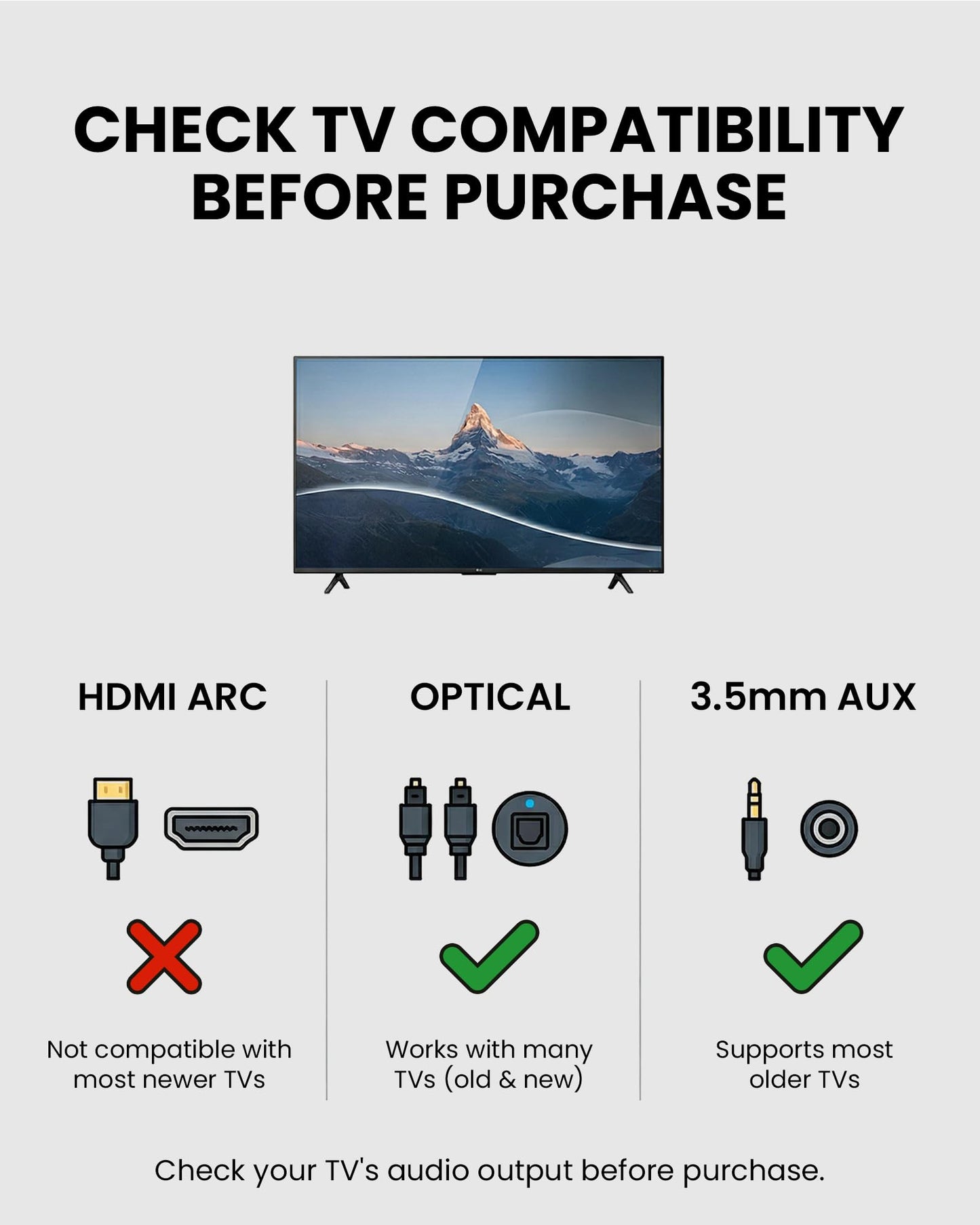 Avantree HT5009 Plus -Wireless TV Headphones with aptX-Adaptive Transmitter