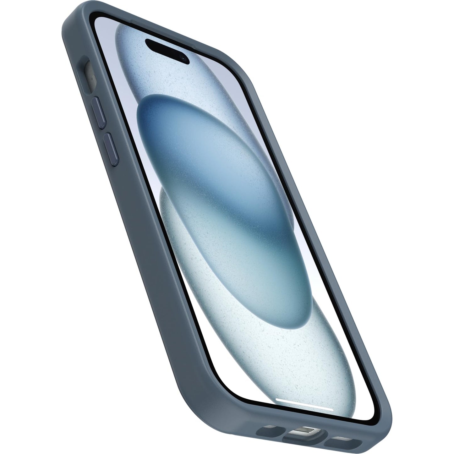 OtterBox iPhone 16e, 15, 14, & 13 Symmetry Series Case - BLUETIFUL (Blue), Snaps to MagSafe, Ultra-Sleek, Raised Edges Protect Camera & Screen