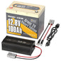 Power Queen 12V 100Ah LiFePO4 Battery with 12V 20A Lithium Battery Charger