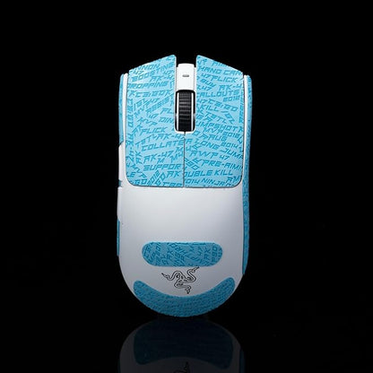 Grip Tape for Razer Viper V3 Pro - Anti-Slip,Enhanced Control, Sweat Resistance,Improves FPS Gaming Grip & Mouse Protection [Pre-Cut] CS Blue