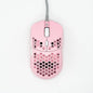 Gwolves Hati HTS Lightweight Honeycomb Wired Gaming Mouse,~52g,3389 Sensor,16,000 DPI, Low Latency,Anti-Interference,6 Programmable Buttons,On-Board Memory,PC/Mac and Laptop (Pink, HTS - Small)