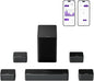 ULTIMEA 7.1 Surround Sound System for TV with Dolby Atmos, 460W Sound Bar for TV with 6.5" Subwoofer, APP Control, 4 Wired Surround Speakers, Home Theater Sound System, Poseidon D80 (2025 Upgrade)