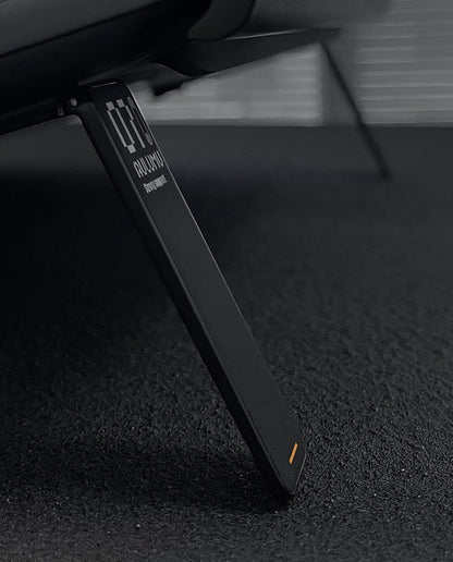 Aulumu G07 Pop Up Leg Stands Laptop, Super Portable Cooling Laptop Stand, Ergonomic Laptop Riser Lift for Desk for MacBook, All Laptops, Tablets, 8-20'', Black