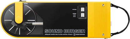 Audio-Technica AT-SB727-YL Portable Turntable, Yellow