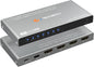 J-Tech Digital 4K 60Hz 4x1 HDMI & USB-C Switch | 3 HDMI + 1 USB-C Input, 1 HDMI Output | Compatible w/HDR & Dolby Vision | IR Remote, Auto Switch, CEC, Digital Audio [JTECH-4KSW3H1C]