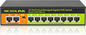POE Switch, 10 Port Gigabit Switch, Easy Smart Cloud Managed Switch/Ethernet Splitter for Small Bessiness/Home Network & Power Management, Fanless & Metal Design, VLAN. (10 gigabit Ports|120w 8*POE+)
