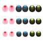 MMYQXI Replacement Earbud Tips Silicone Ear Tips Fit for in-Ear Headphones (Inner Hole 3.8mm -5.1mm) Earbud Replacement Tips 9 Pairs