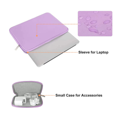 MOSISO Laptop Case 13.3 inch, 13-13.3 inch Laptop Sleeve with Small Case