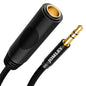 JOMLEY 1/4" Splitter Cable, 6.35mm TRS 1 Male to 2 Female Adapter, 20cm