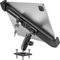 woleyi Anti Theft Heavy Duty Drill Base Tablet Holder Car Mount Dashboard for Truck/Vehicle with Security Lock and Key, Compatible with iPad Pro/Air/Mini, Galaxy Tabs, More 7-11" Tablets
