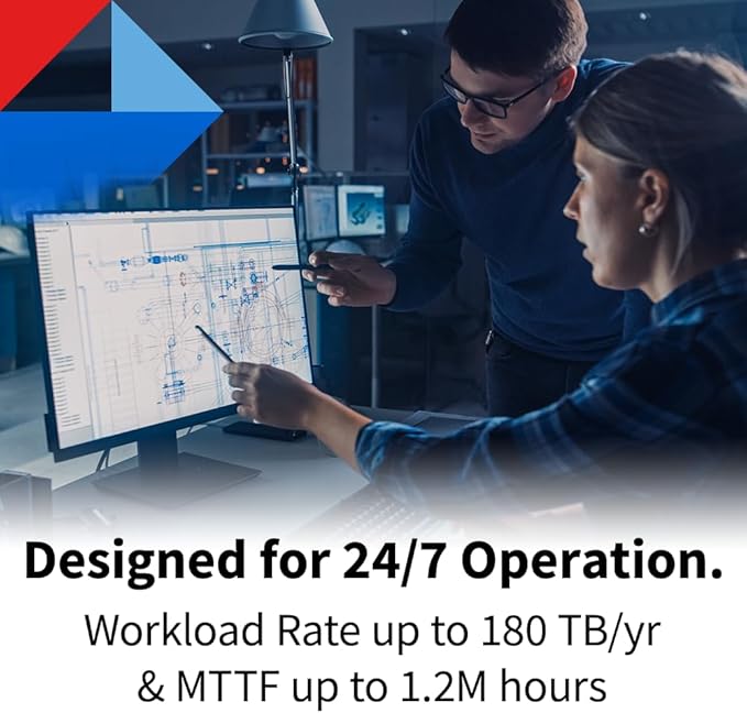 Toshiba N300 8TB NAS 3.5-Inch Internal Hard Drive - CMR SATA 6 GB/s 7200 RPM 512 MB Cache - HDWG780XZSTA