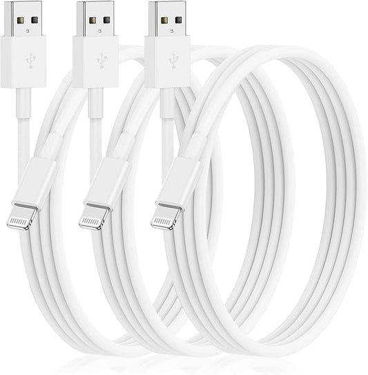 3Pack for Apple iPhone 14/13 Fast Charger Cable 6ft [Apple MFi Certified]